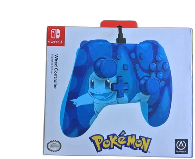 Power A Switch Let's Go Squirtle Wired Controller