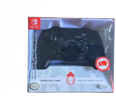PDP Switch Black Camo Controller