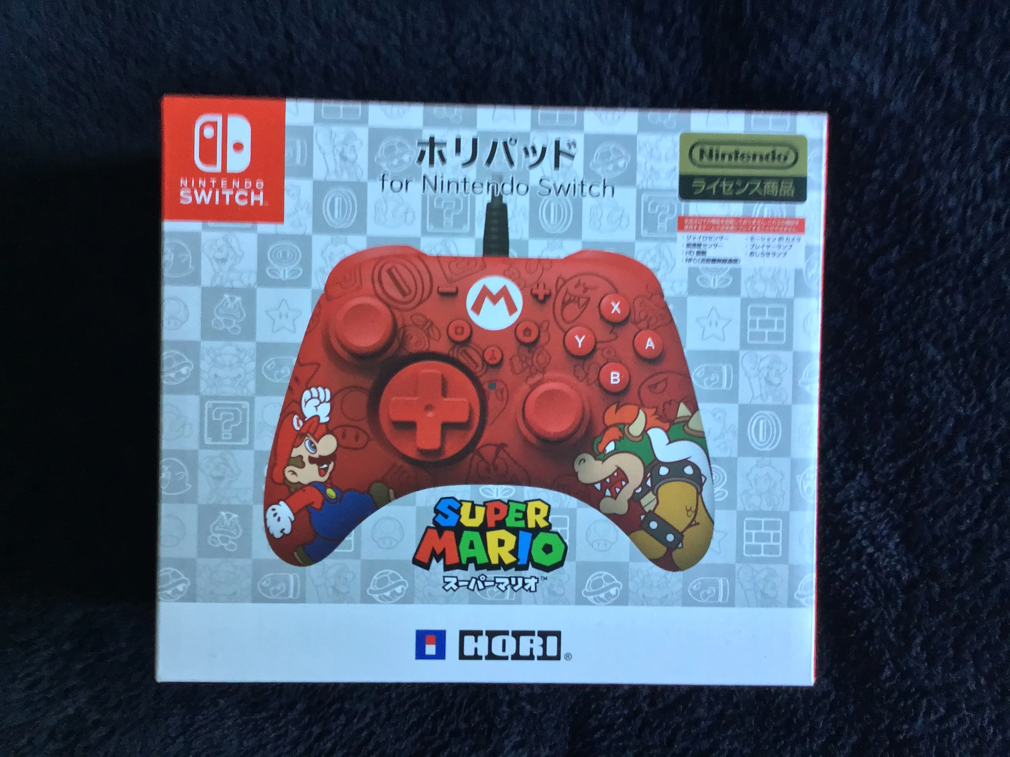  Hori Nintendo Switch Mario VS Bowser Controller [JP]