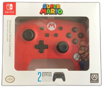 Power A Switch Mario Audio Enhanced Wireless Controller