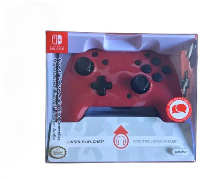 PDP Swittch Red Camo  Controller