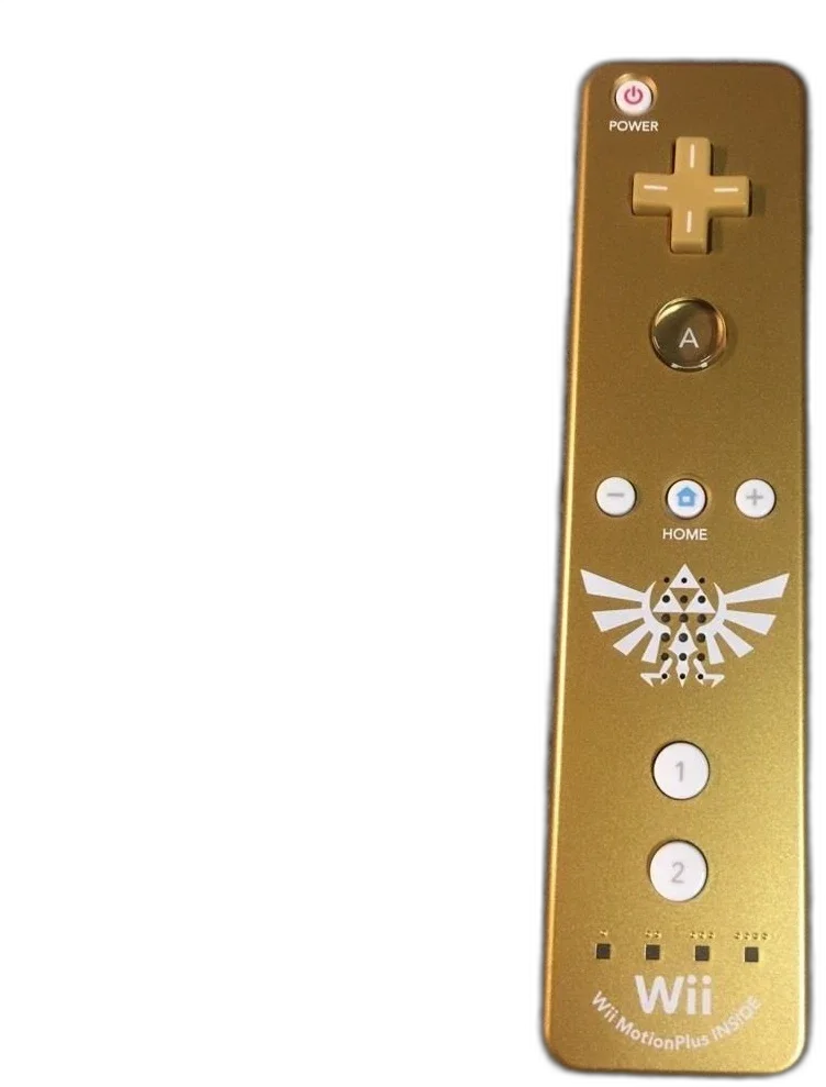  Nintendo Wii-motion Plus Gold Wiimote [NA]