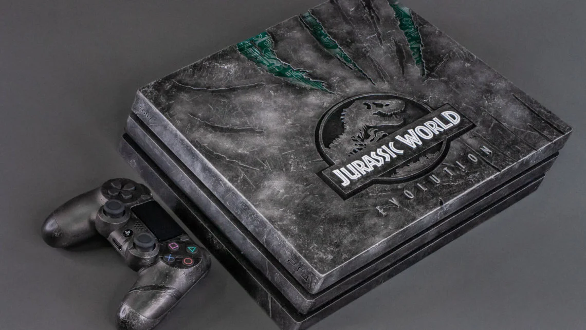  Sony PlayStation 4 Pro Jurassic World Evolution Console
