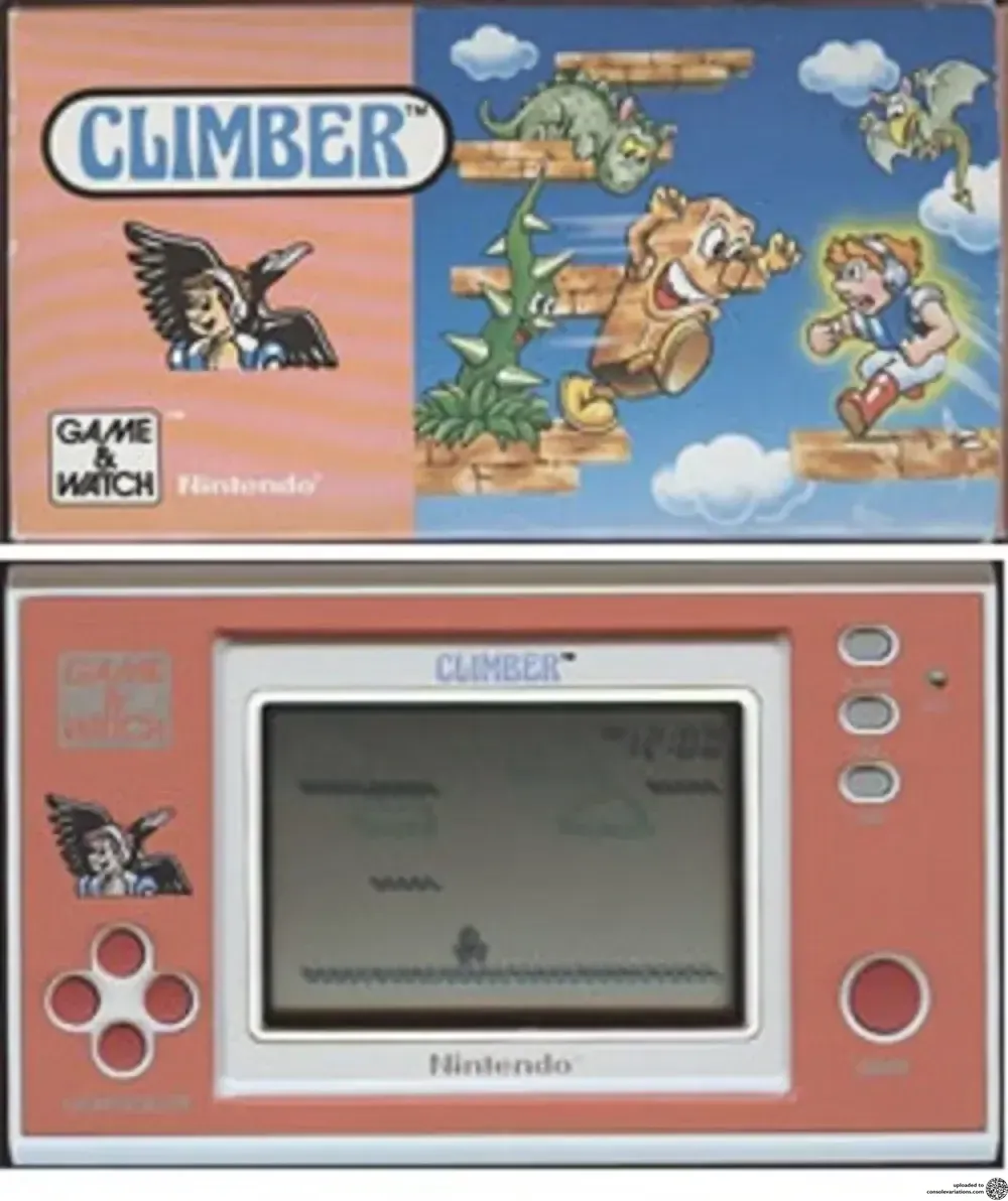 Nintendo Game&Watch Climber 任天堂　ゲームウォッチ Consolevariations - Nintendo Game & Watch Climber Wide Screen