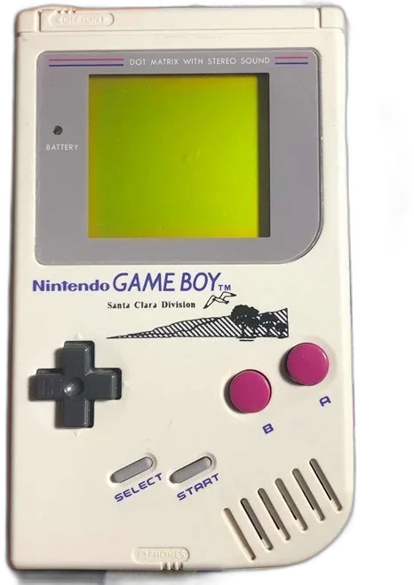  Nintendo Game Boy Santa Clara Division Console