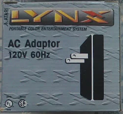  Atari Lynx AC Adapter [NA]