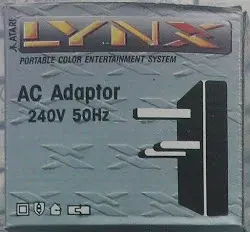 Atari Lynx AC Adapter [UK]