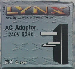 Atari Lynx AC Adapter [UK]