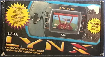 Atari Lynx Model 2 California Games Deluxe Pack