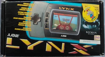 Atari Lynx Model 2 Batman Returns Deluxe Pack