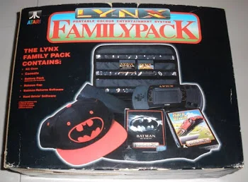  Atari Lynx Model 2 Batman Family Pack