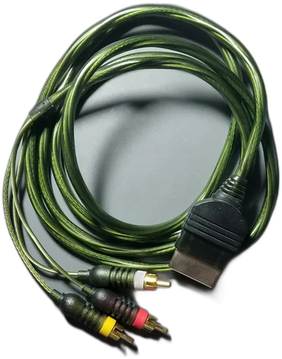 Microsoft Xbox Green Composite Cable