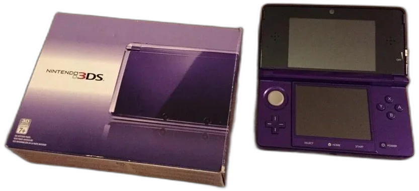  Nintendo 3DS Midnight Purple Console