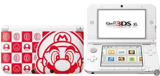 任天堂 Consolevariations - Nintendo 3DS LL Mario White Console