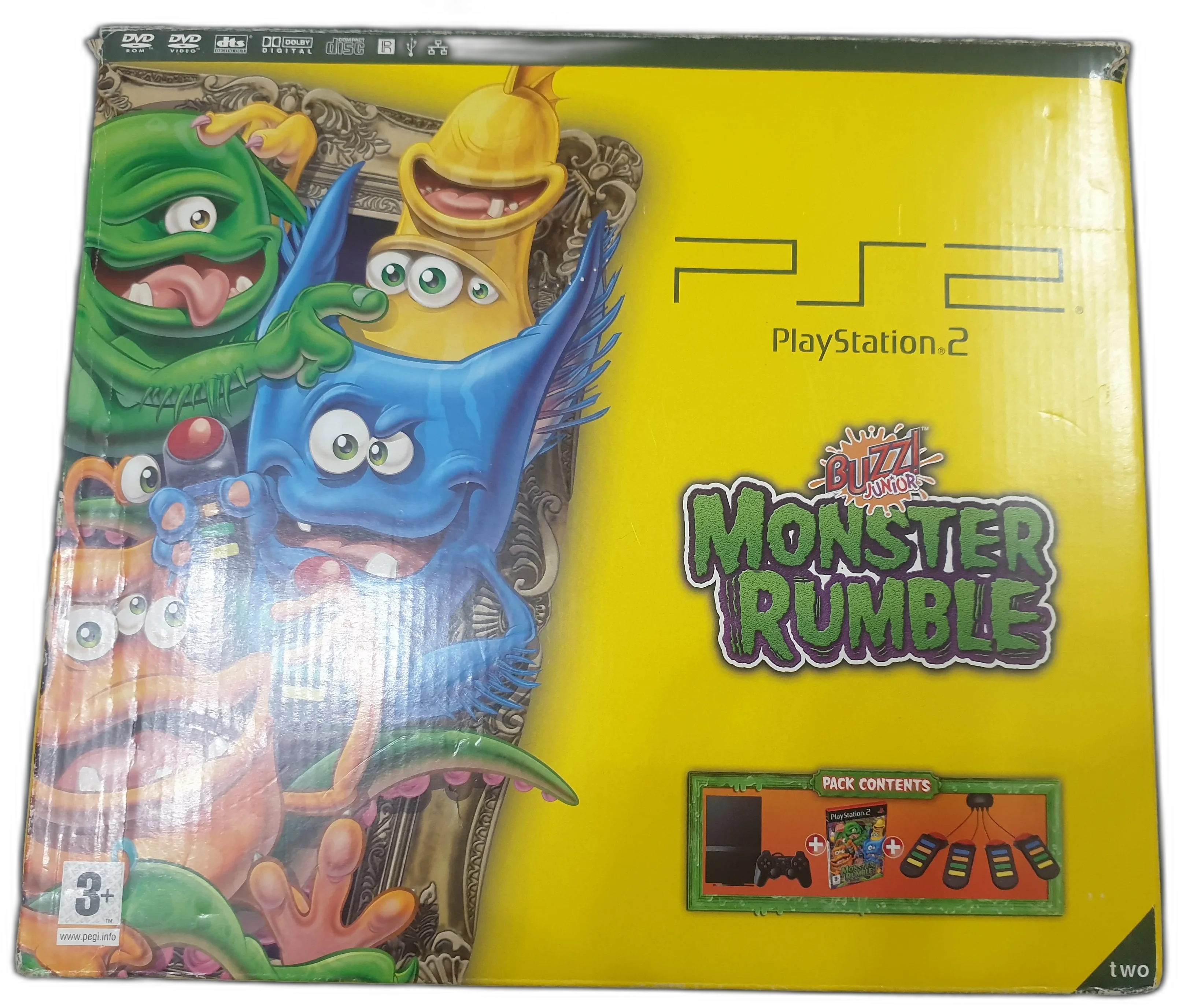  Sony PlayStation 2 Slim Monster Rumble Bundle