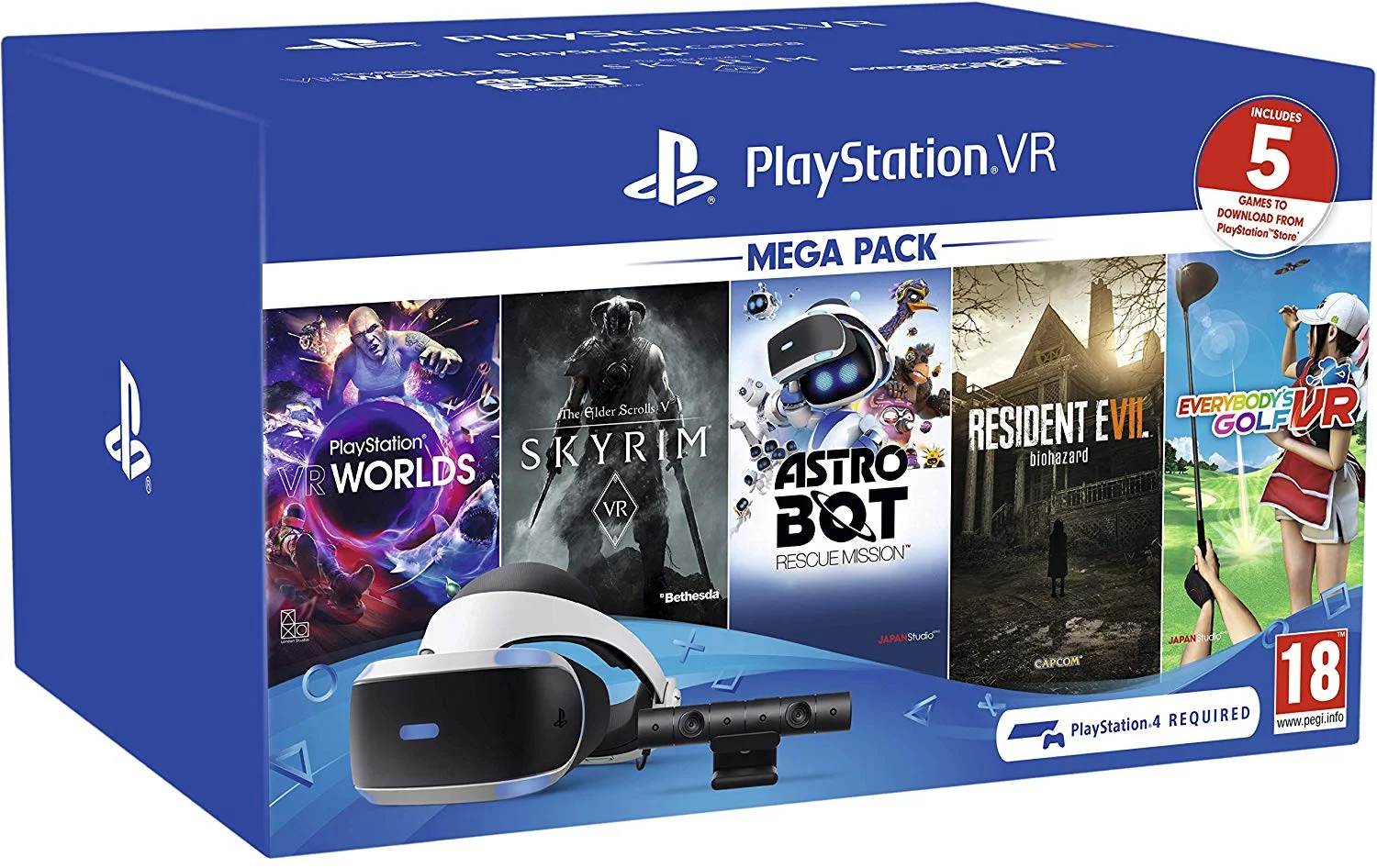  Sony PlayStation VR Mega Pack 2 Bundle