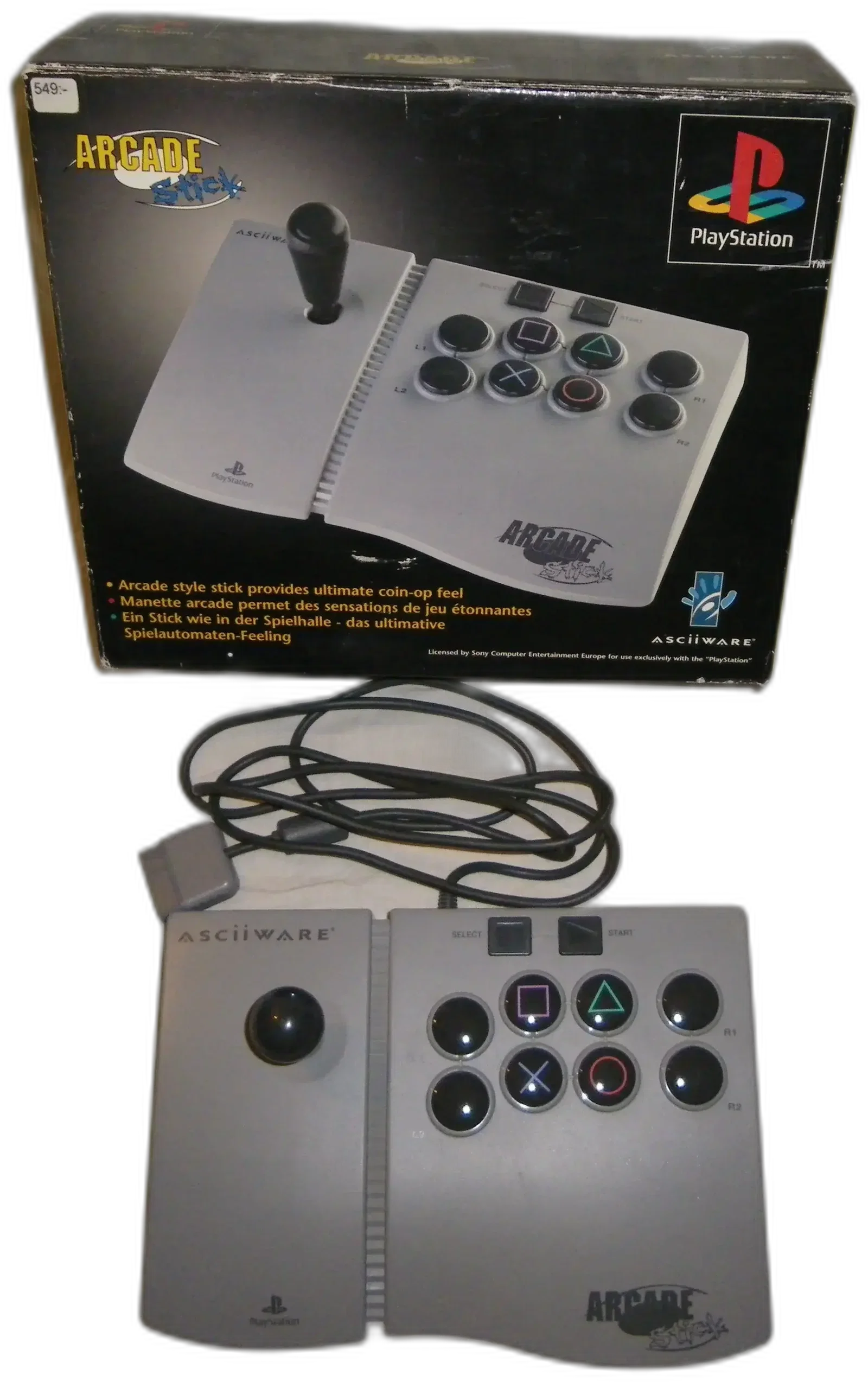 Manette Super Famicom Officiele – ASCII Pad AS-131-SP – Retro Japan