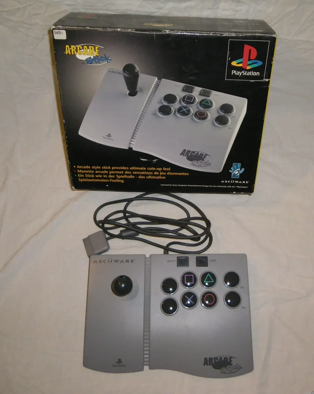 PlayStation本体　PlayStation3本体　ASCII STICK Consolevariations - Ascii PlayStation Arcade stick | Consolevariations