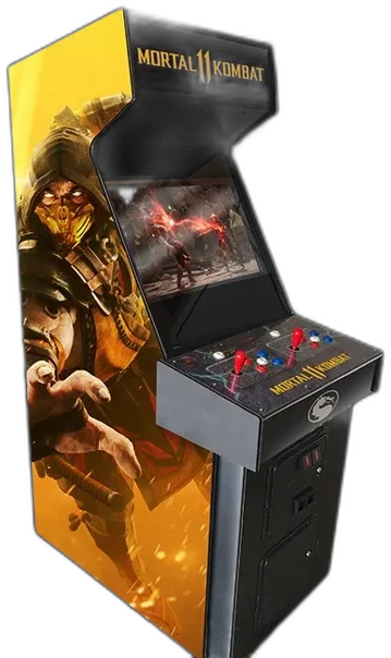  Microsoft Xbox One X Custom Arcade Cabinet Mortal Kombat 11 Console