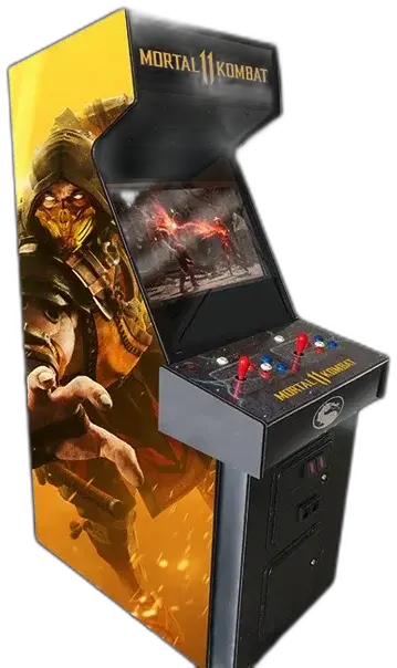 Microsoft Xbox One X Custom Arcade Cabinet Mortal Kombat 11 Console