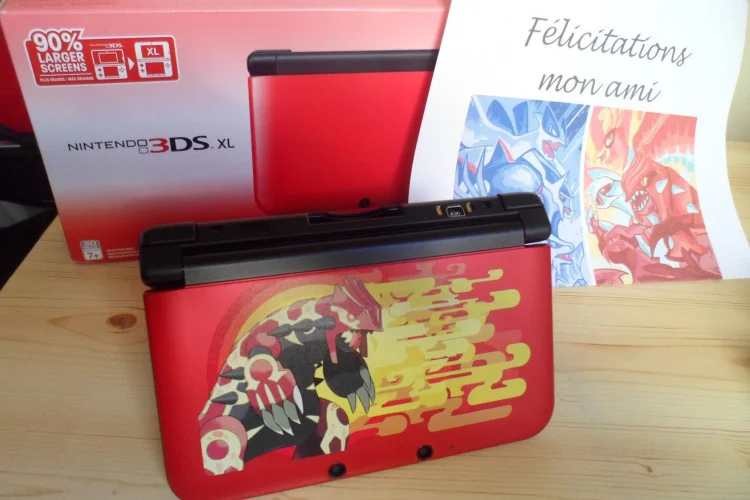  Nintendo 3DS XL Pokemon Omega Ruby Console