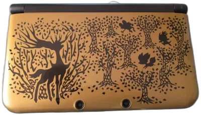 Nintendo 3DS LL Pokemon X/Y Gold Console