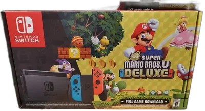 Nintendo Switch Super Mario Bros.U Deluxe Bundle [CA]