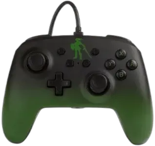 Power A Switch Link Green & Black Enhanced Wireless Controller