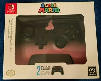  Power A Switch Peach Enhanced Wired Controller