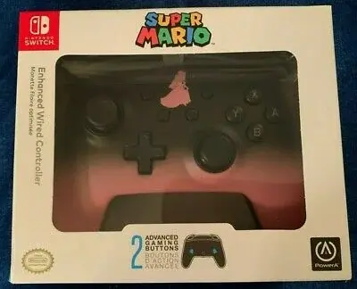 Power A Switch Peach Enhanced Wired Controller