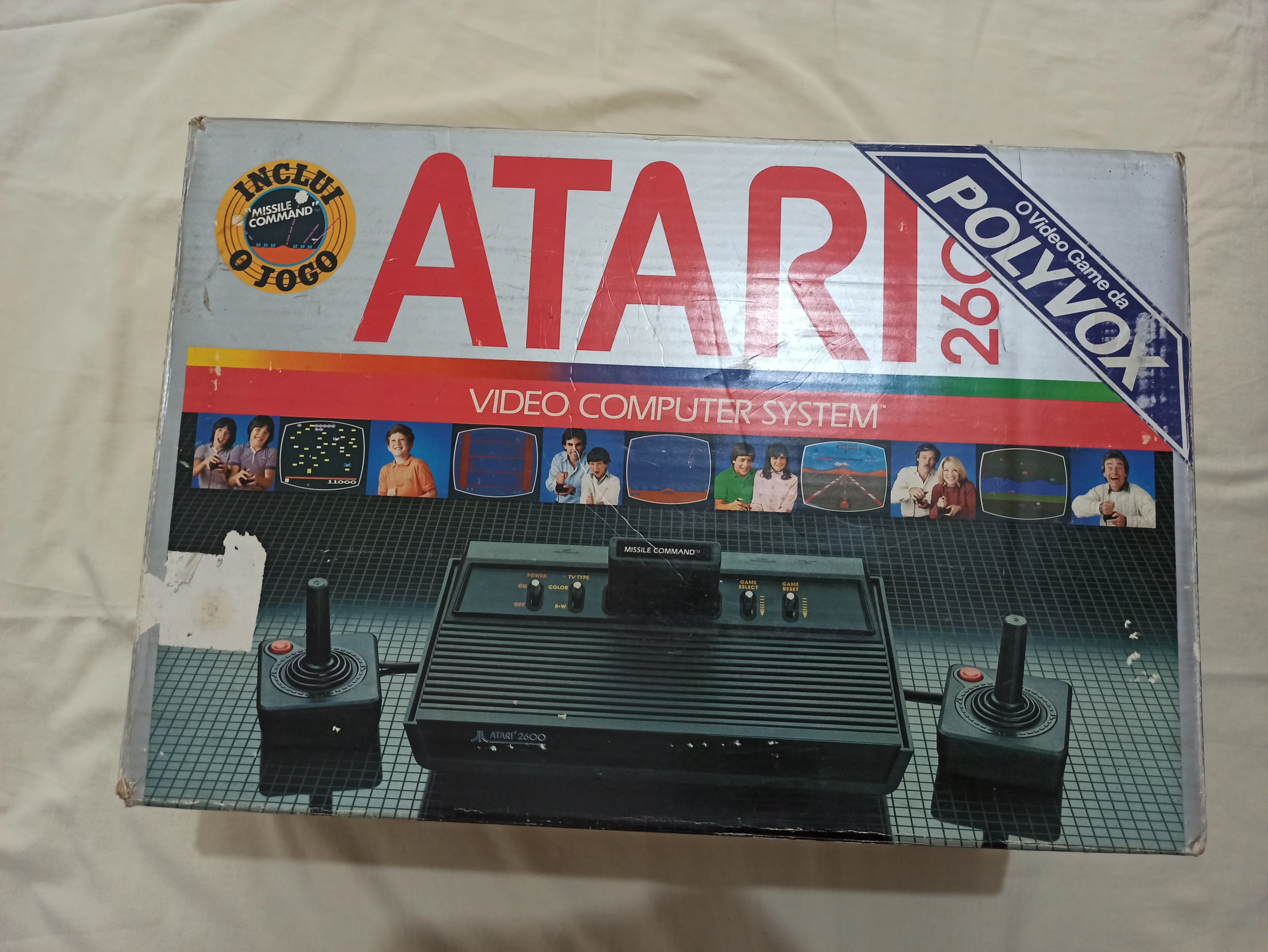  Atari 2600 Polyvox Console [BR]