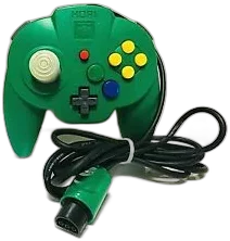 Hori Nintendo 64 Green Controller