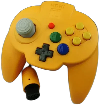 Hori Nintendo 64 Yellow Controller
