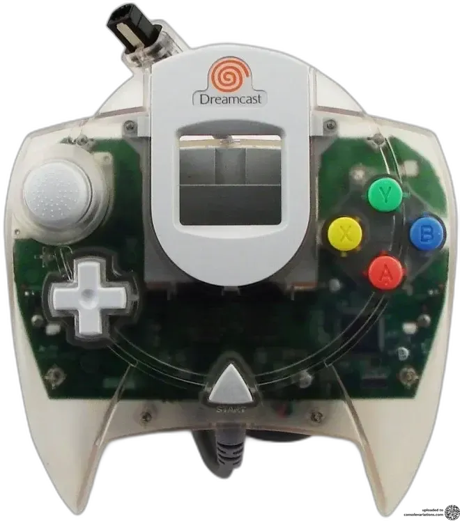 Sega Dreamcast Clear Controller - Consolevariations