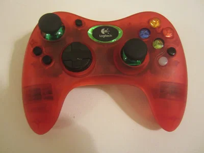 Logitech Xbox Cordless Precision Red Prototype Controller