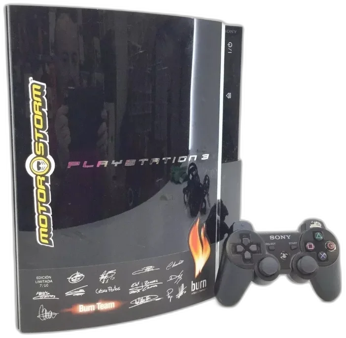  Sony PlayStation 3 Motorstorm Burn Team Console