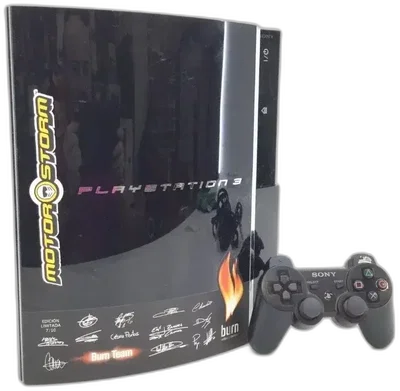 Sony PlayStation 3 Motorstorm Burn Team Console