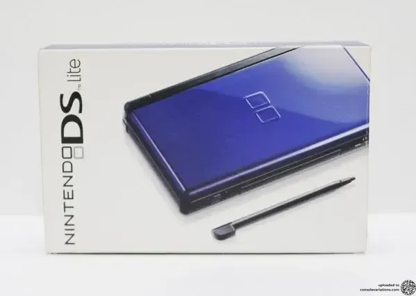 Consolevariations - Nintendo DS Lite Black & Cobalt Blue Console