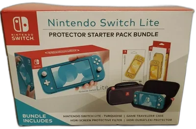 Nintendo Switch Lite Blue Pack Bundle