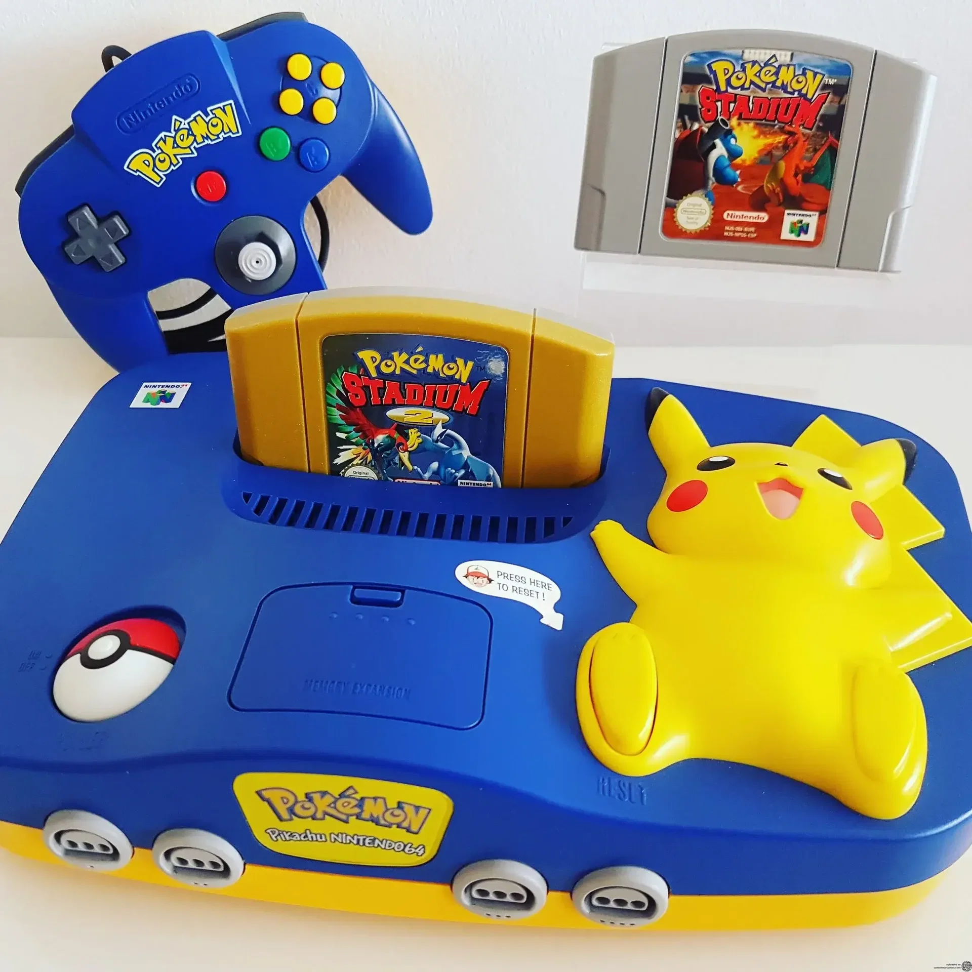 Consolevariations - Nintendo 64 Pikachu Console [USA 