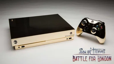 Microsoft Xbox One X Sea of Thieves Battle for London Console