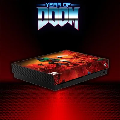 Microsoft Xbox One X Year of Doom Console