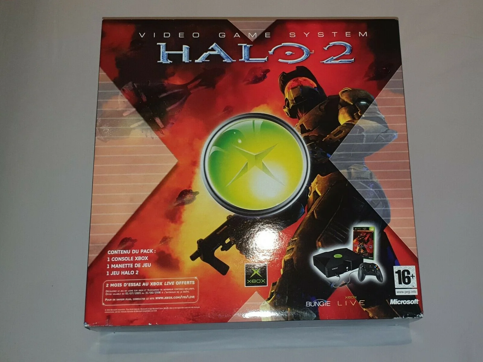  Microsoft Xbox Halo 2 Pack