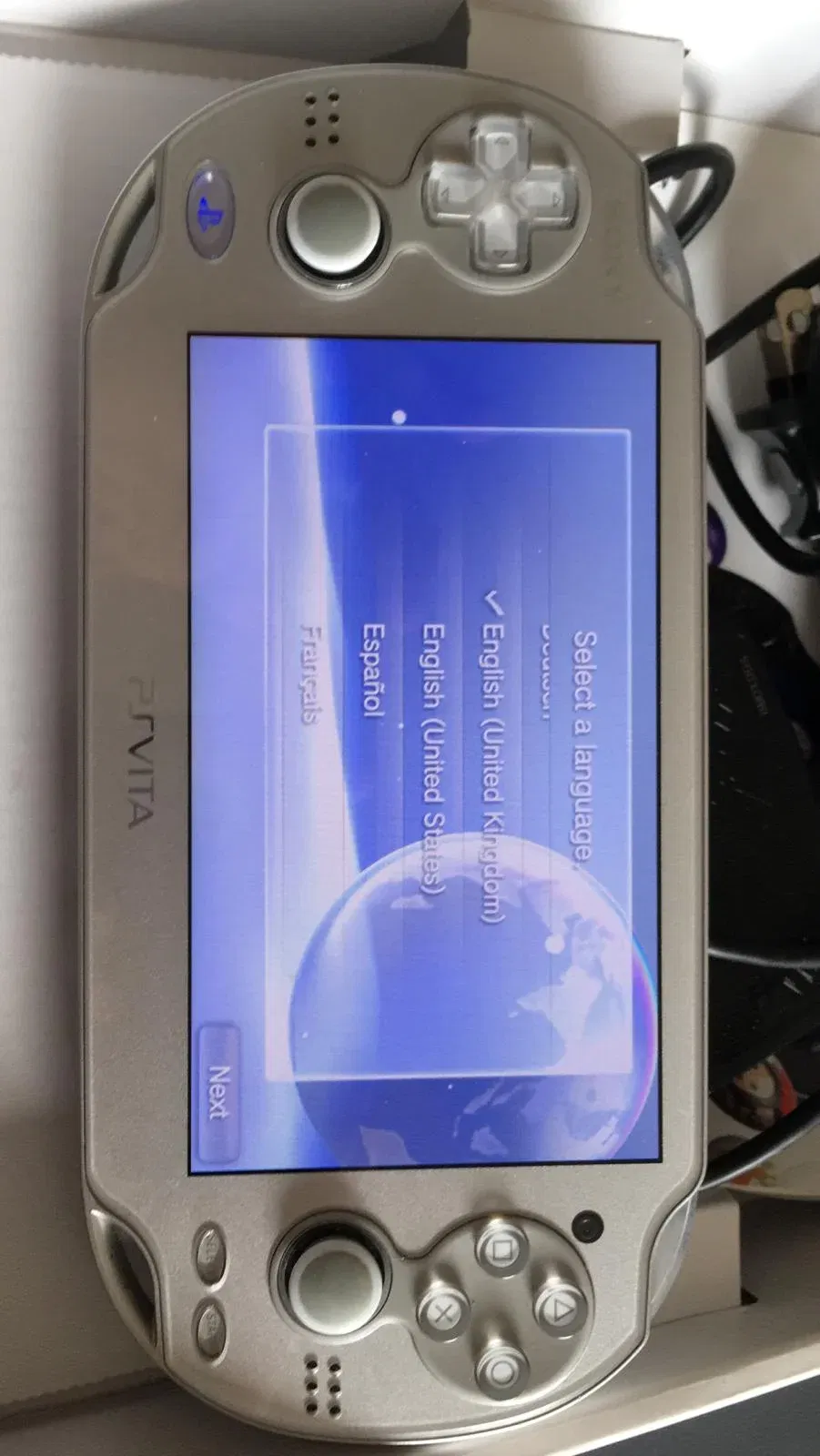 Sony PS Vita PCH-1000 Crystal White Console - Consolevariations