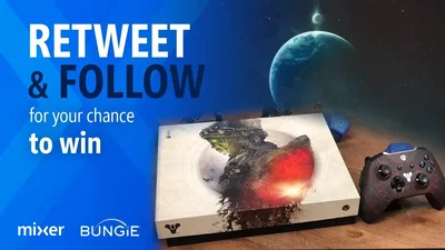 Microsoft Xbox One X Destiny 2 Console