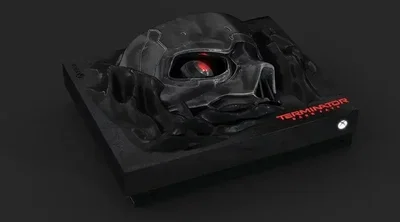 Microsoft Xbox One X Terminator Dark Fate Console