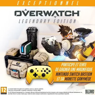 Nintendo Switch Overwatch Bastion Console