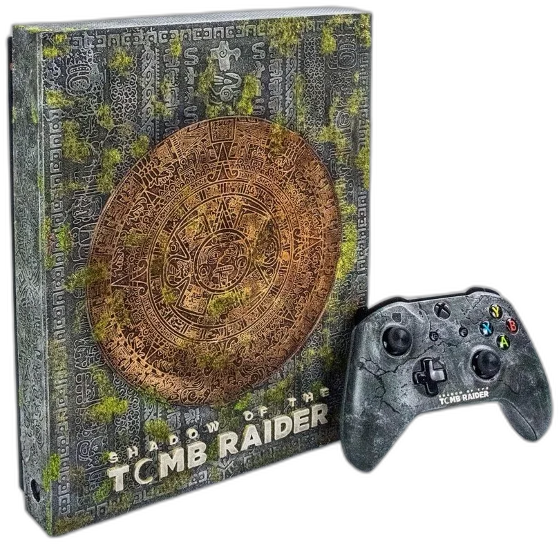  Microsoft Xbox One X Shadow of the Tomb Raider Model 2 Console