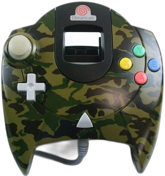  Sega Dreamcast Direct Camouflage Controller