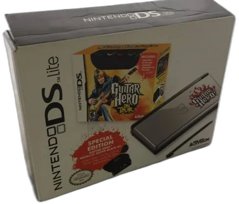  Nintendo DS Lite Guitar Hero Console [NA]